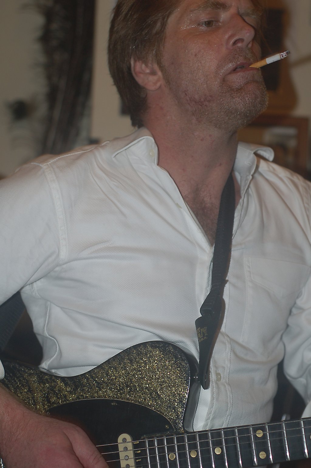 Steve at Jesse Bate's place