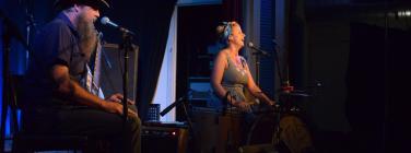 Hat Fitz and Cara at the Caravan Music Club 25/01/26