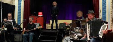 Band practice at the Caravan Music Club 01/06/17