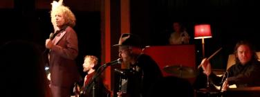 JVG and band at the Caravan Music Club 01/06/17