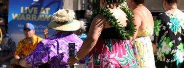 Cook Island dance group at Warrawee Park 18/3/17