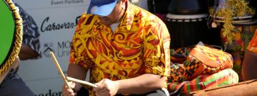 Cook Island dance group at Warrawee Park 18/3/17