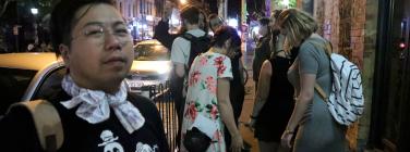 Chillin' on the street at Squaresounds 2017