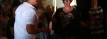 Dancing at the Caravan Music Club 12/11/17