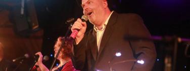 Geraldine Quinn and Casey at Melba Speigeltent 21/12/2018