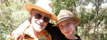 RRR BBQ Day 2019: Ian and daughter