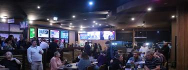 Audience at the Tigers Clubhouse 26/09/19