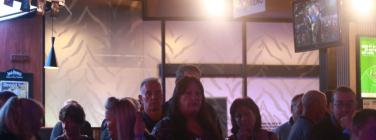 Audience at the Tigers Clubhouse 26/09/19