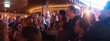 Audience at the Tigers Clubhouse 26/09/19