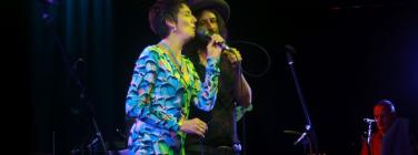 Sarah Carroll and Lachlan Bryan at Caravan Music Club 9/11/19
