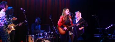 Sarah Carroll, Lisa Miller and Rebecca Barnard at Caravan Music Club 9/11/19