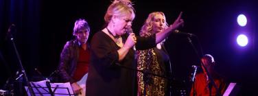 Rebecca Barnard and Helen Ryder at Caravan Music Club 9/11/19