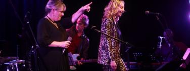 Rebecca Barnard and Helen Ryder at Caravan Music Club 9/11/19