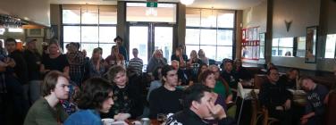 Audience at the Union Hotel Brunswick 12/05/19