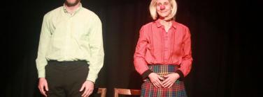 Anna Thomson and Jon Clarke at the Spotted Mallard 23/11/19