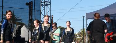 Peter Combe with Dance Habit at Footscray Park 31/12/19