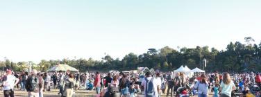Crowd at Footscray Park 31/12/19