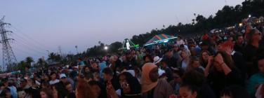 Audience at Footscray Park 31/12/19