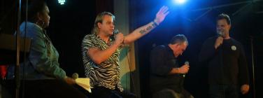 Marngrook Footy Show panel at Memo Music Hall 27/09/19