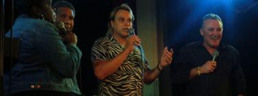 Marngrook Footy Show panel at Memo Music Hall 27/09/19
