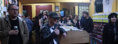 Audience at Off the Hip Records 24/08/19