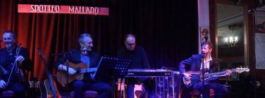 Dan and band at the Spotted Mallard 10/11/19