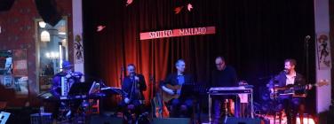 Dan and band at the Spotted Mallard 10/11/19