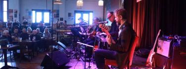 Dan and band at the Spotted Mallard 10/11/19