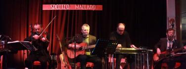 Dan and band at the Spotted Mallard 10/11/19