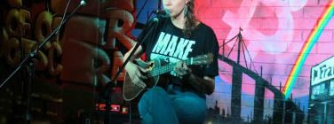 Allara Briggs Pattison at the Pride of Our Footscray Community Bar 18/06/19
