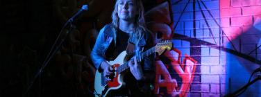 Freya Josephine Hollick at the Pride of Our Footscray Community Bar 18/06/19