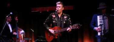 Michael Simic and friends at the Spotted Mallard 21/02/20