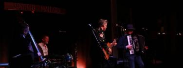Michael Simic and friends at the Spotted Mallard 21/02/20