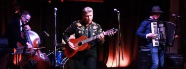 Michael Simic and friends at the Spotted Mallard 21/02/20