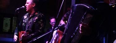 Michael Simic and friends at the Spotted Mallard 21/02/20