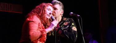 Michael Simic and Fiona Scott Norman at the Spotted Mallard 21/02/20
