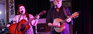 Mick Thomas and Brooke Russell at the Spotted Mallard 25/01/2020