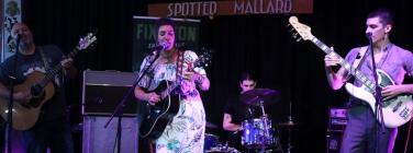 Sarah Carroll and Shannon Bourne at the Spotted Mallard 25/01/2020
