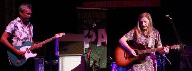 Lisa Miller and Shane O'Mara at the Spotted Mallard 25/01/2020
