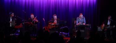 Dan Warner and band at the Caravan Music Club 09/02/20