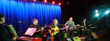 Dan Warner and band at the Caravan Music Club 09/02/20