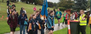 Walking parade at Civic Park 15/02/20