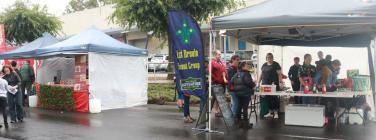 Stalls at Civic Park 15/02/20