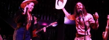 Loretta Miller with Ben Mastwyk and band at the Brunswick Ballroom 21/03/21