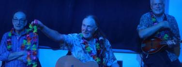 Ian Bland, Greg Hunt and Ed Bates at the Lomond Hotel 12/12/21