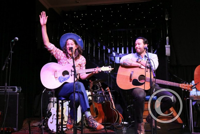 Kerryn Fields, Matt Joe Gow and Duncan Phillips at Brunswick Ballroom 06/11/21