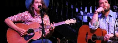 Kerryn Fields, Matt Joe Gow and Duncan Phillips at Brunswick Ballroom 06/11/21
