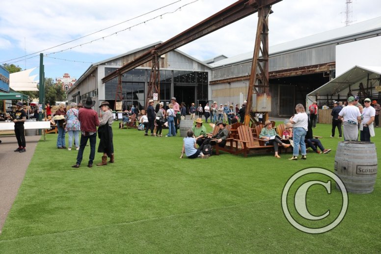 Outside at Out on the Weekend 2021