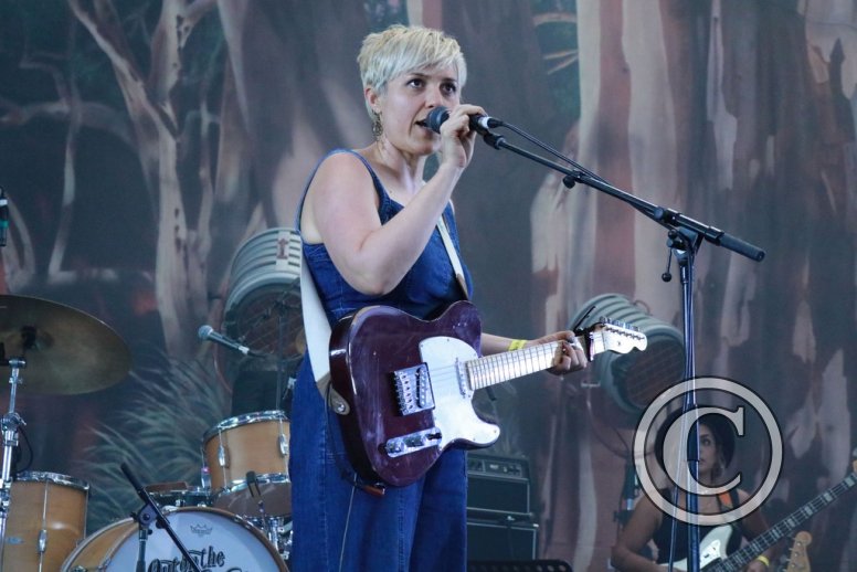 Liz Stringer and band at Out on the Weekend 2021