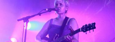 Liz Stringer and band at Out on the Weekend 2021
